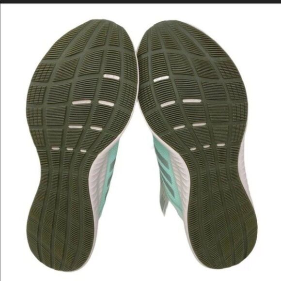 Adidas Sneakers WMNS 10 Blue Green EdgeBounce Ice Mint B96334 Running Sporty NEW - Picture 7 of 11